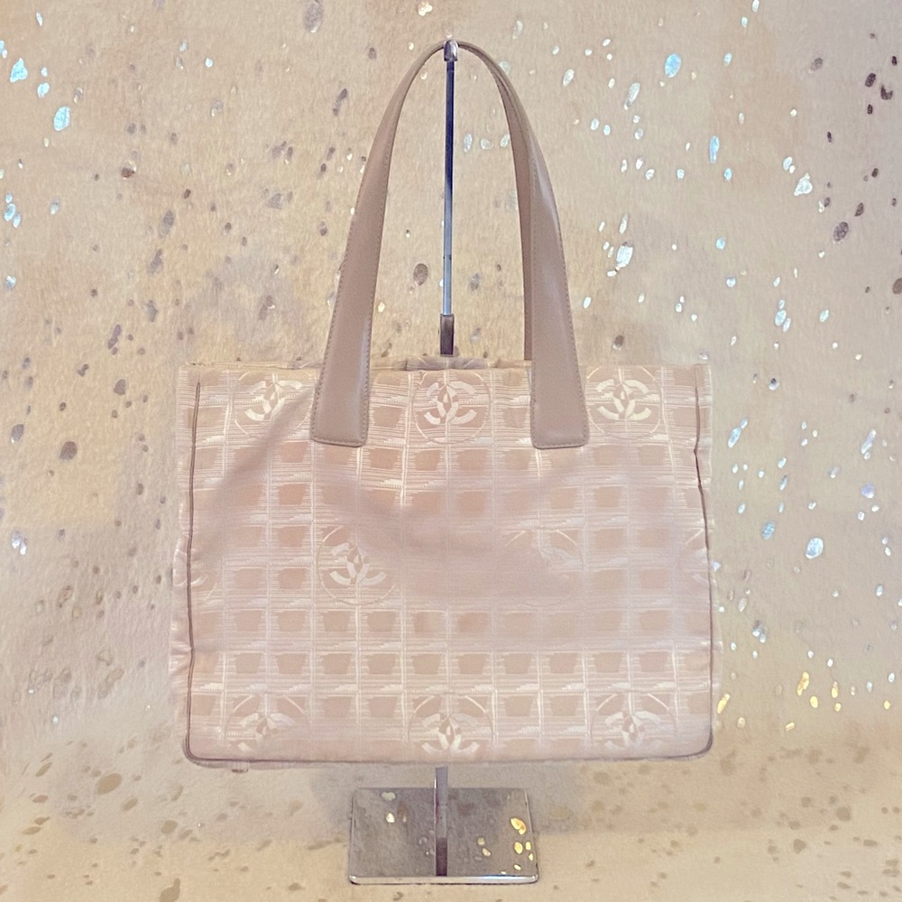 Chanel Travel Tote Medium Nylon Blush